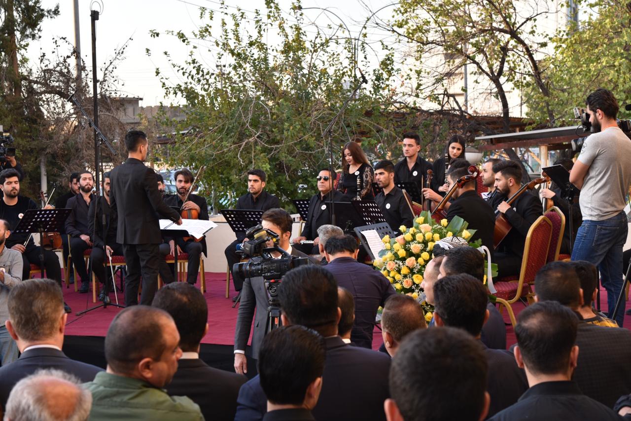 رێوڕه‌سمی رێزگرتن له‌ به‌خشین و خزمه‌ته‌كانی ئه‌نوه‌ر شێخانی به‌ڕێوه‌چوو