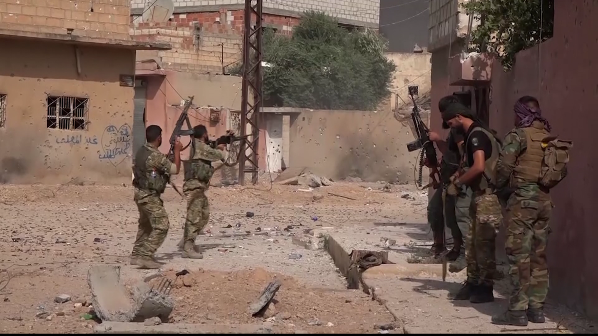 HSDyê 8 gund  ji dest komên çekdarên dûvelankên Tiriyayê  derxistin