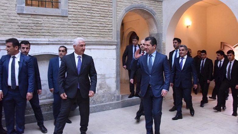Mesrûr Barzanî: Girîngiyeke mezin didin keleha Hewlêrê 