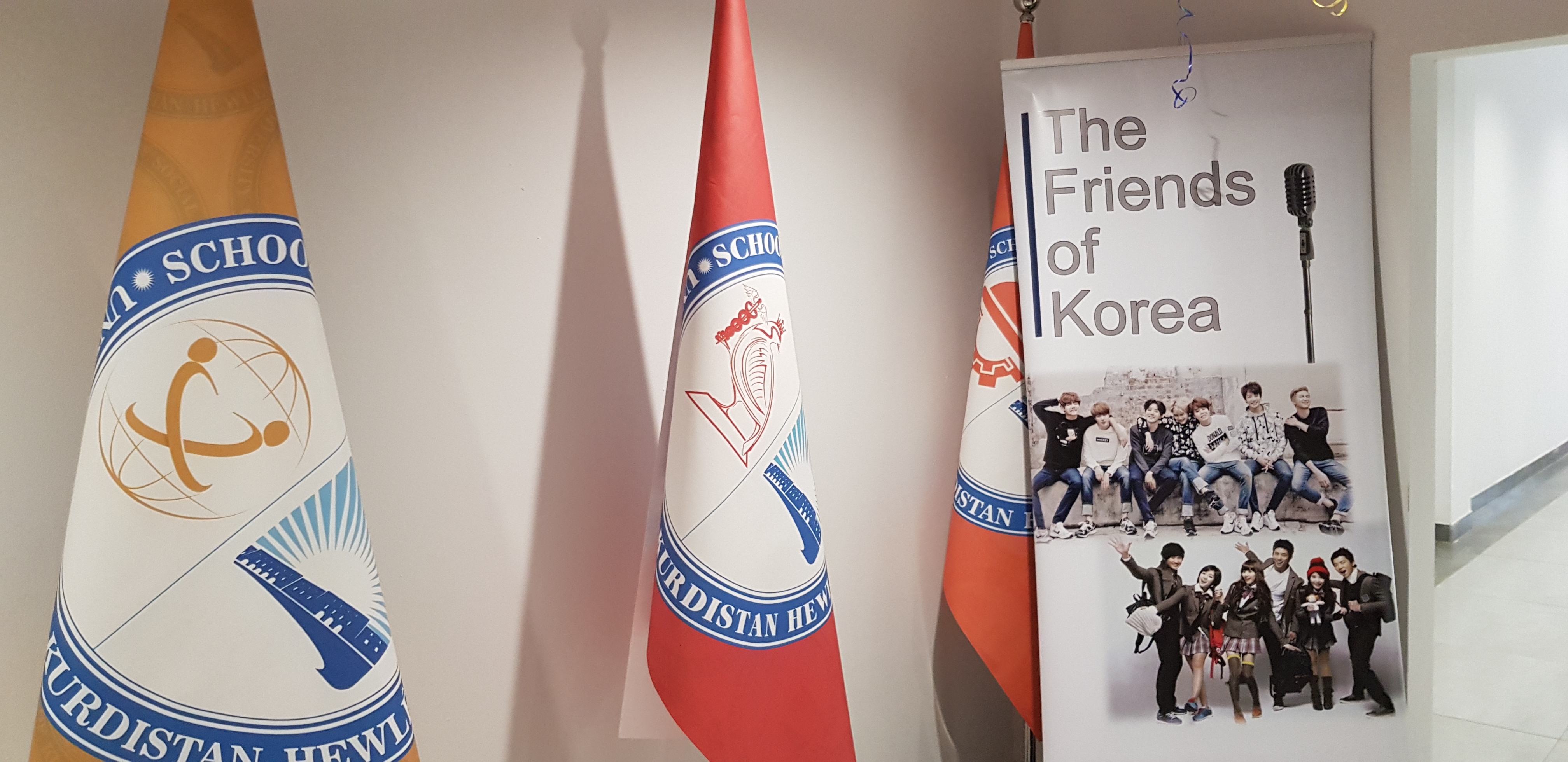 The Friends of Korea helped organize the festival. (Photo: Kurdistan 24/Wladimir van Wilgenburg)