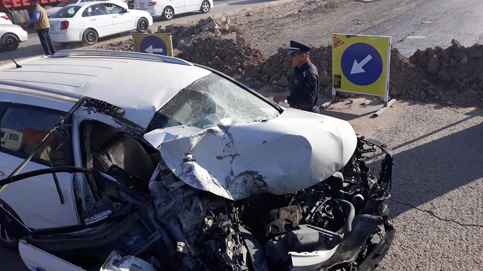 لە رووداوێكی ھاتووچۆدا لە ھەولێر كەسێك گیانی لەدەستدا