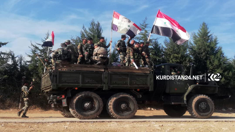 ھێزێكی سوپای سووریا لە قامشلۆ بڵاوەی پێكرا