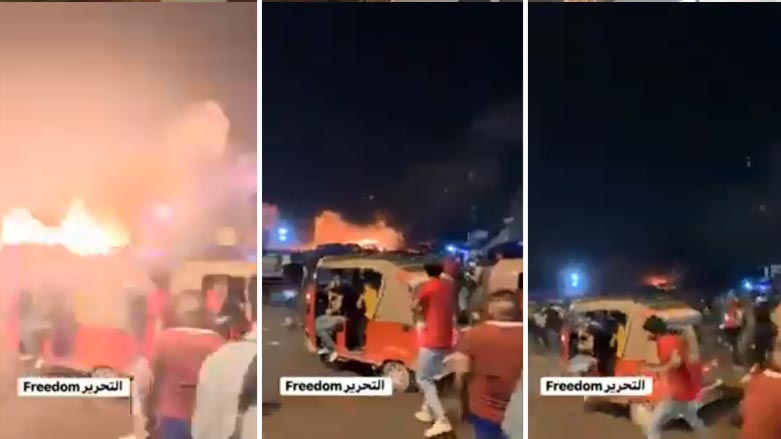 دوو بۆمبی چێندراو له‌ ناو خۆپیشانده‌رانی به‌غدا ته‌قینه‌وه‌