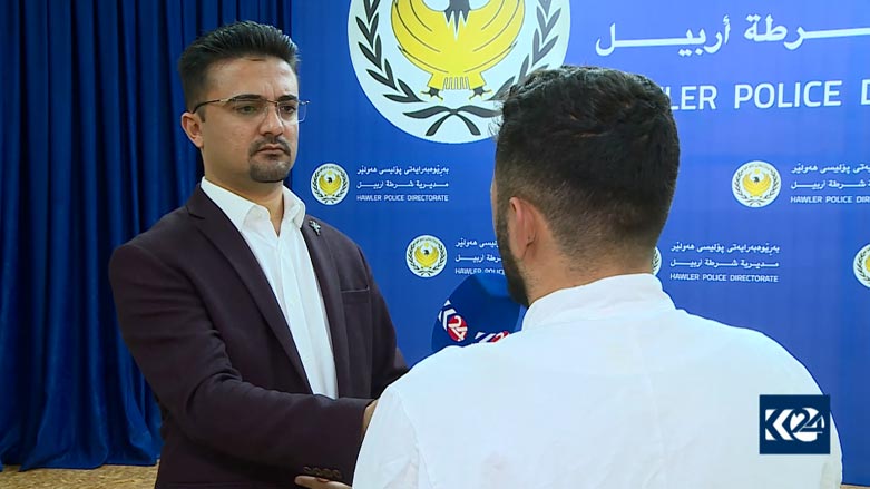 پۆلیسی هه‌ولێر: كه‌سێك به‌ تۆمه‌تی دزیكردن ده‌ستگیركرا 