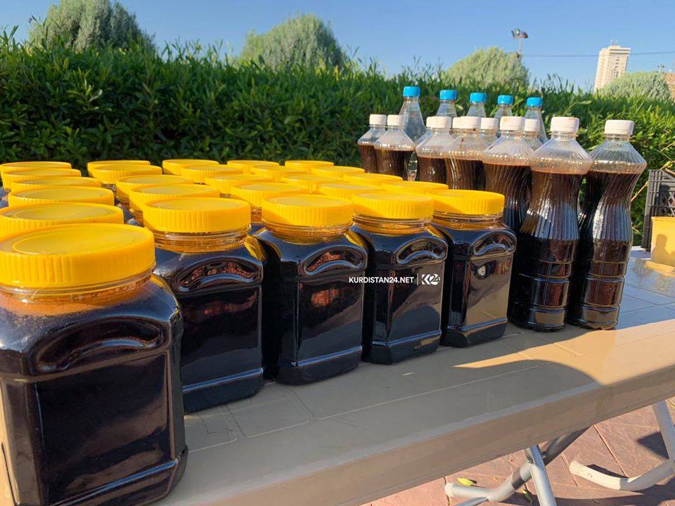 PHOTOS: Kurdish farmer organizes festival in Erbil to display local produce