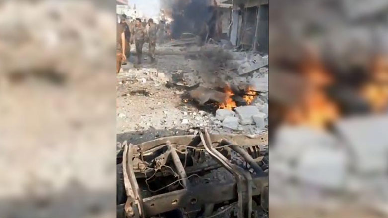 انفجار اتومبیل بمبگذاری شده در گری سپی