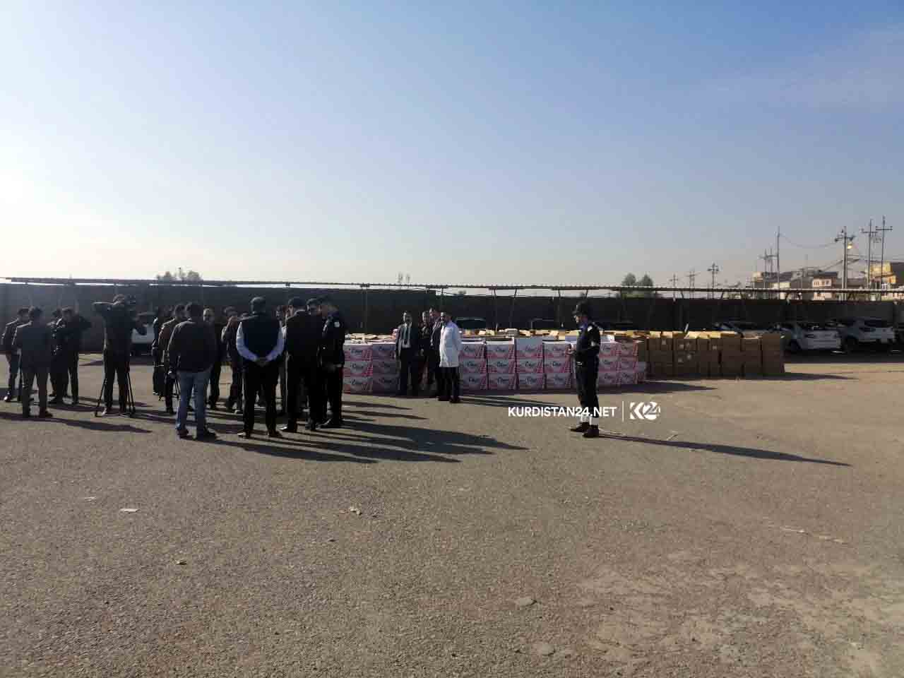 لە ھەولێر 81 تۆن ھێلكە دەستی بەسەردا گیرا