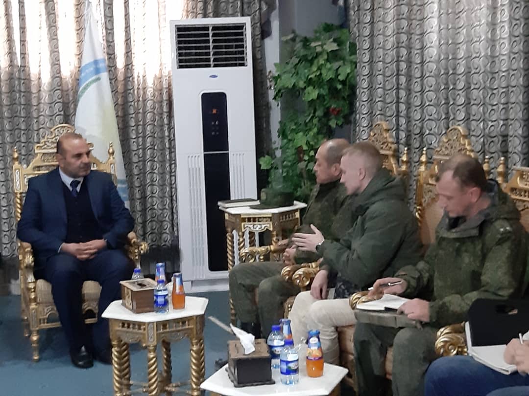 Şandeke Rûsî serdana Kobanî dike