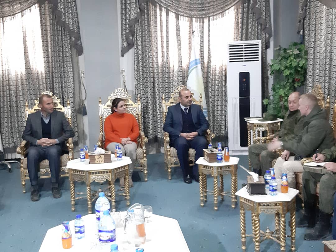 Şandeke Rûsî serdana Kobanî dike
