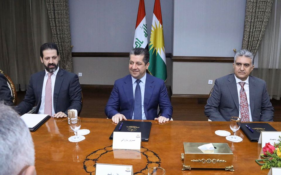 مەسرور بارزانی داوا لە ئەنجوومەنی پارێزگاكان دەكات ھاوكاری حكوومەت بن
