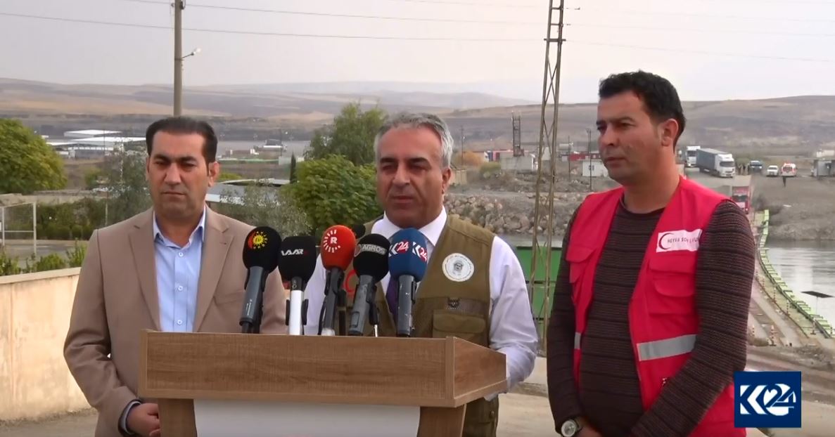 Dezgeha Xêrxwazî ya Barzanî, pêncem karwanê alîkariyan gihande rojavaya Kurdistanê 