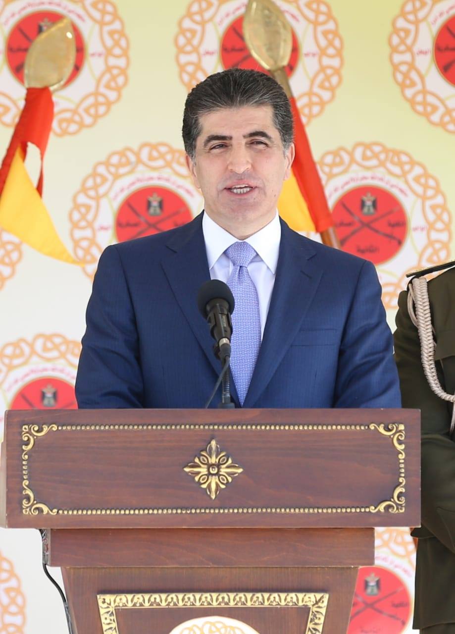 نێچیرڤان بارزانی: ھەرێمی كوردستان پێویستی بە ھێزێكی چەكداری نیشتمانییە