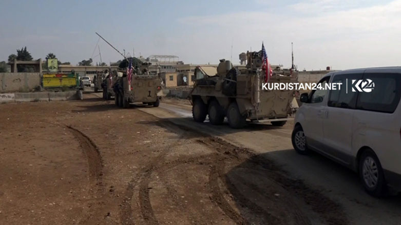 کاروانی از نیروهای امریکا وارد قامشلو شد