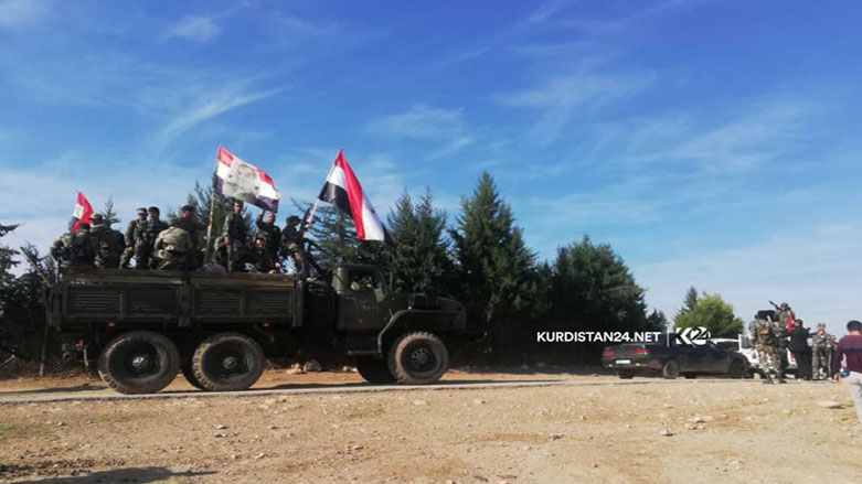 درگیری میان ارتش ترکیه و سوریه روی داد