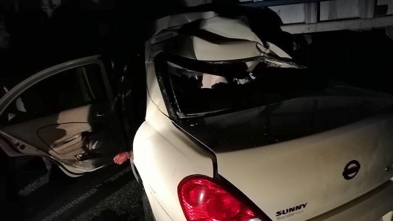 The aftermath of a fatal traffic accident, Sulaimani province, Nov. 25, 2019. (Photo: Kurdistan 24)
