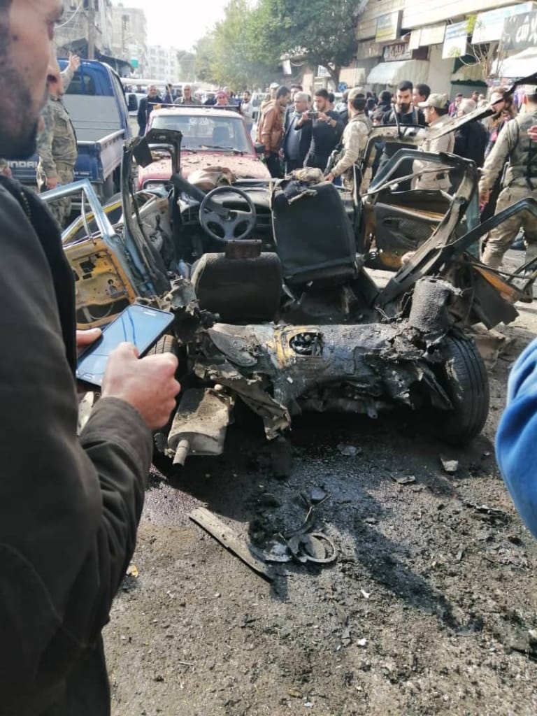 Li Efrînê tombîleke bombekirî hat teqandin