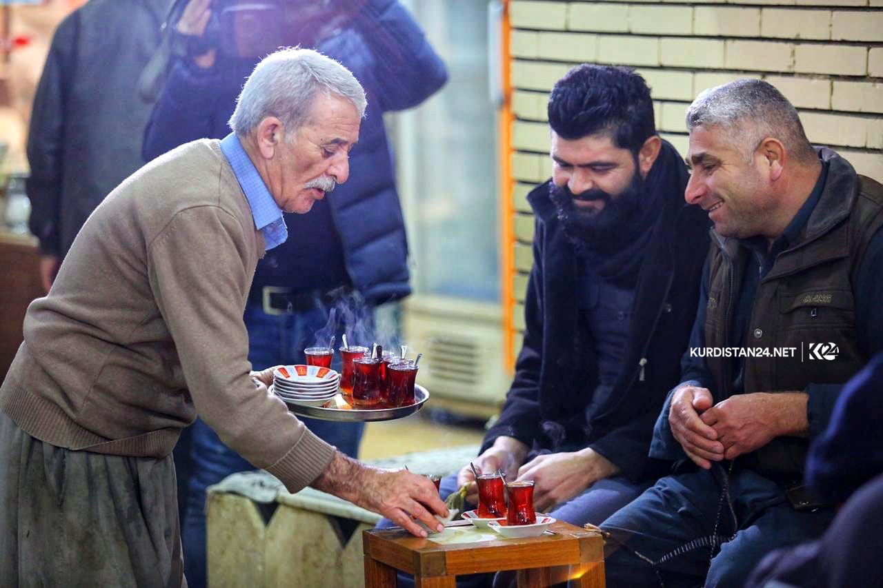 چایخانەی شەعب لە سلێمانی