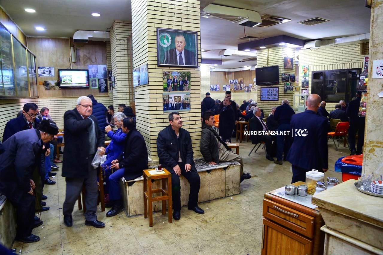 چایخانەی شەعب لە سلێمانی