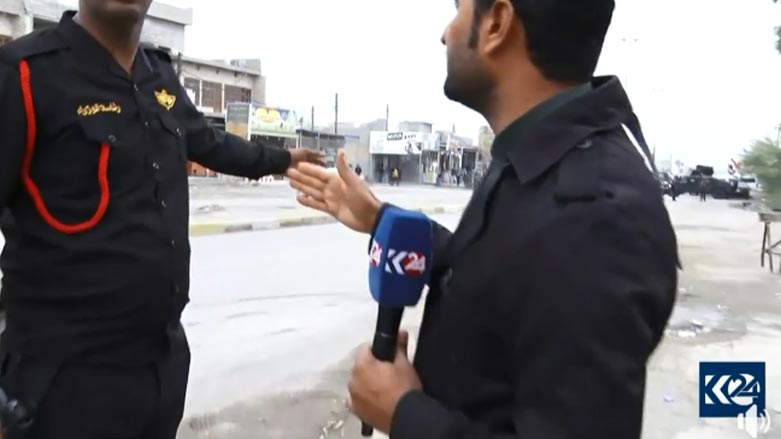 رێگری له‌ تیمی كوردستان 24 ده‌كرێت رووماڵی ته‌قینه‌وه‌كه‌ی ئه‌مڕۆی كه‌ركووك بكات