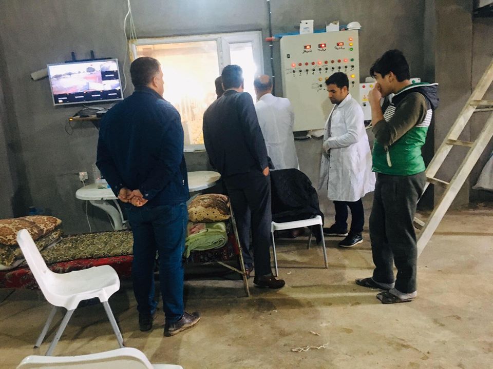 نزیكەی 4 ھەزار مریشک لە دوكان مردار بوون