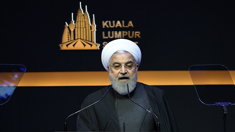 Rûhanî daxwaza yekgirtina welatên Îslamî li dijî Amerîka dike