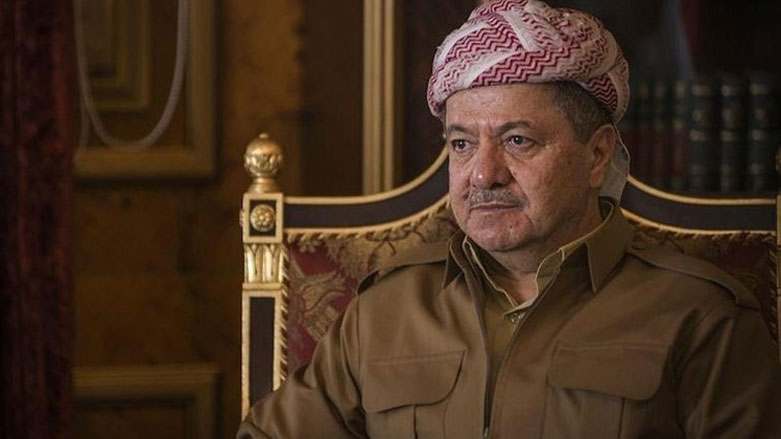 Serok Barzanî peyameke serxweşiyê arasteyê Sekreterê PDK-Sê kir