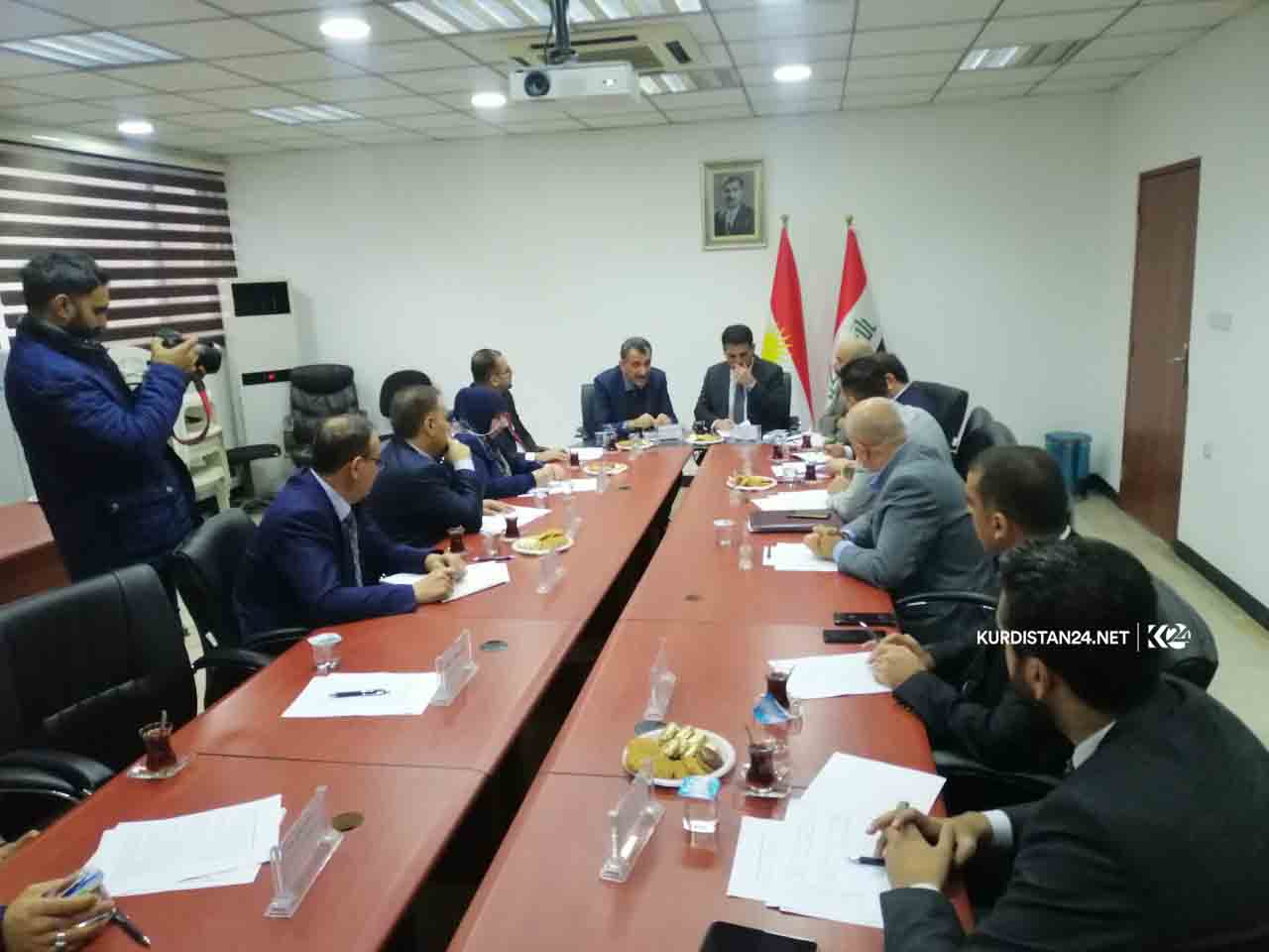 تەندروستی ھەرێم و بەغدا چەند پرسێك تاوتوێ دەكەن