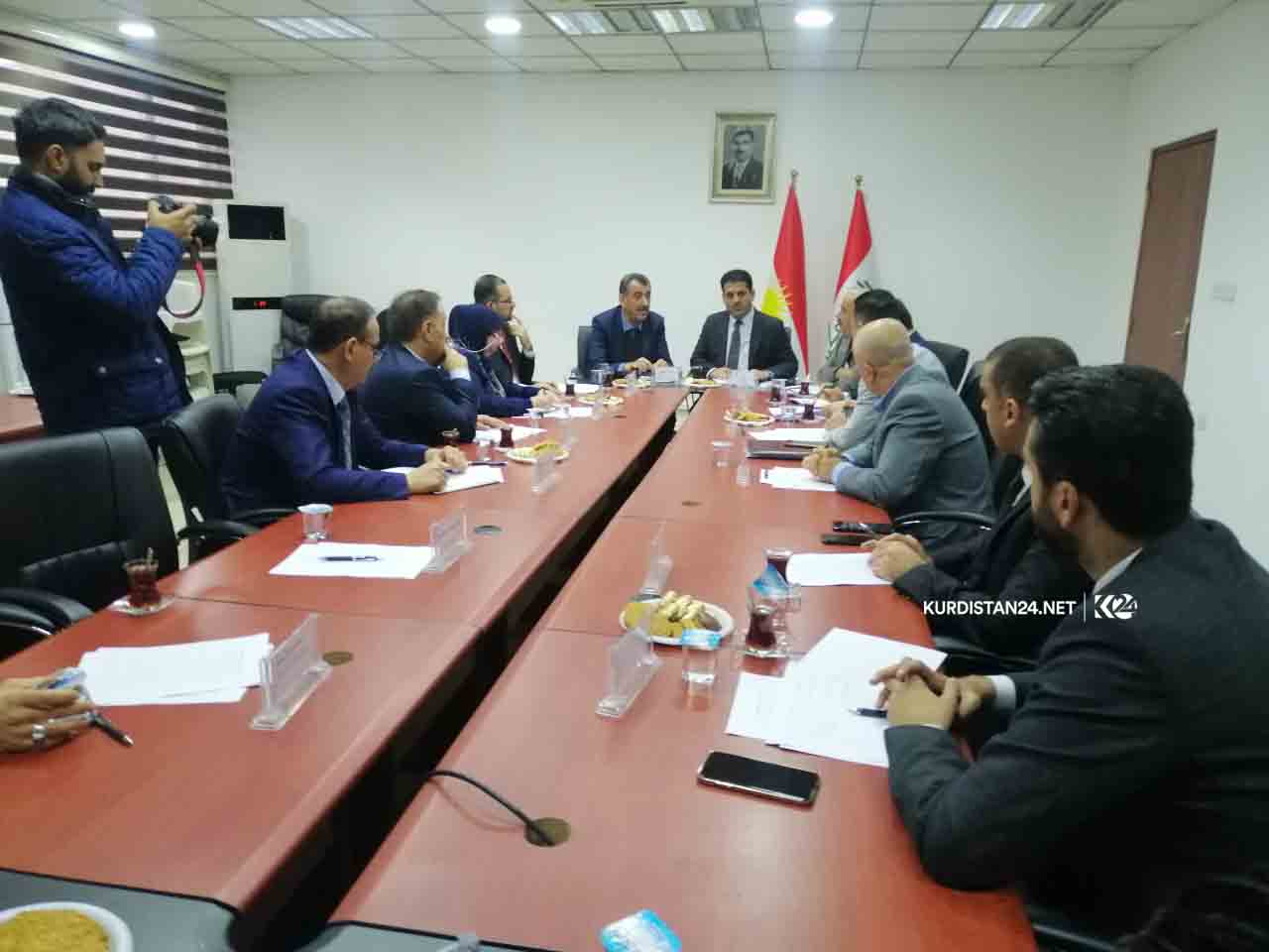 تەندروستی ھەرێم و بەغدا چەند پرسێك تاوتوێ دەكەن