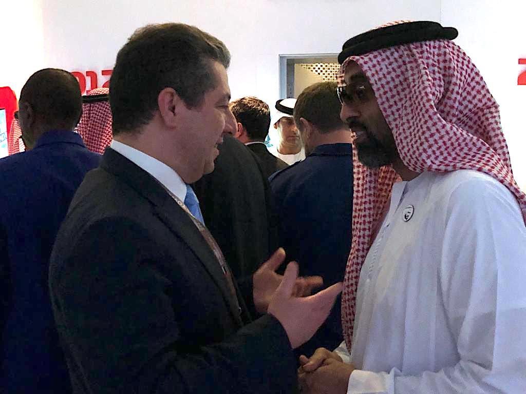 Kurdistan Region President Nechirvan Barzani, Prime Minister Masrour Barzani visit UAE