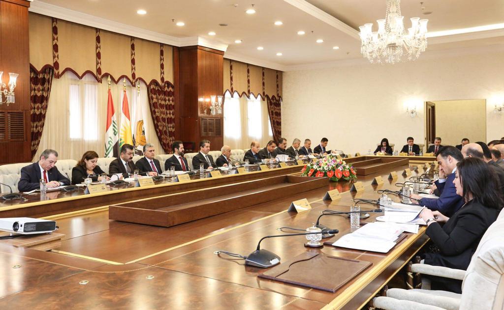 مجلس وزراء إقليم كوردستان يقر مشروع قانون الإصلاح ويحيله للبرلمان