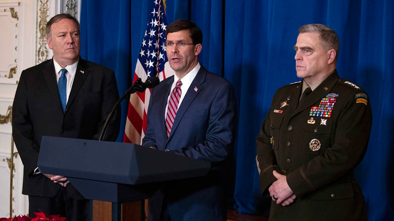 Pentagon hûrgiliyên derbarê êrîşa li Iraqê dide