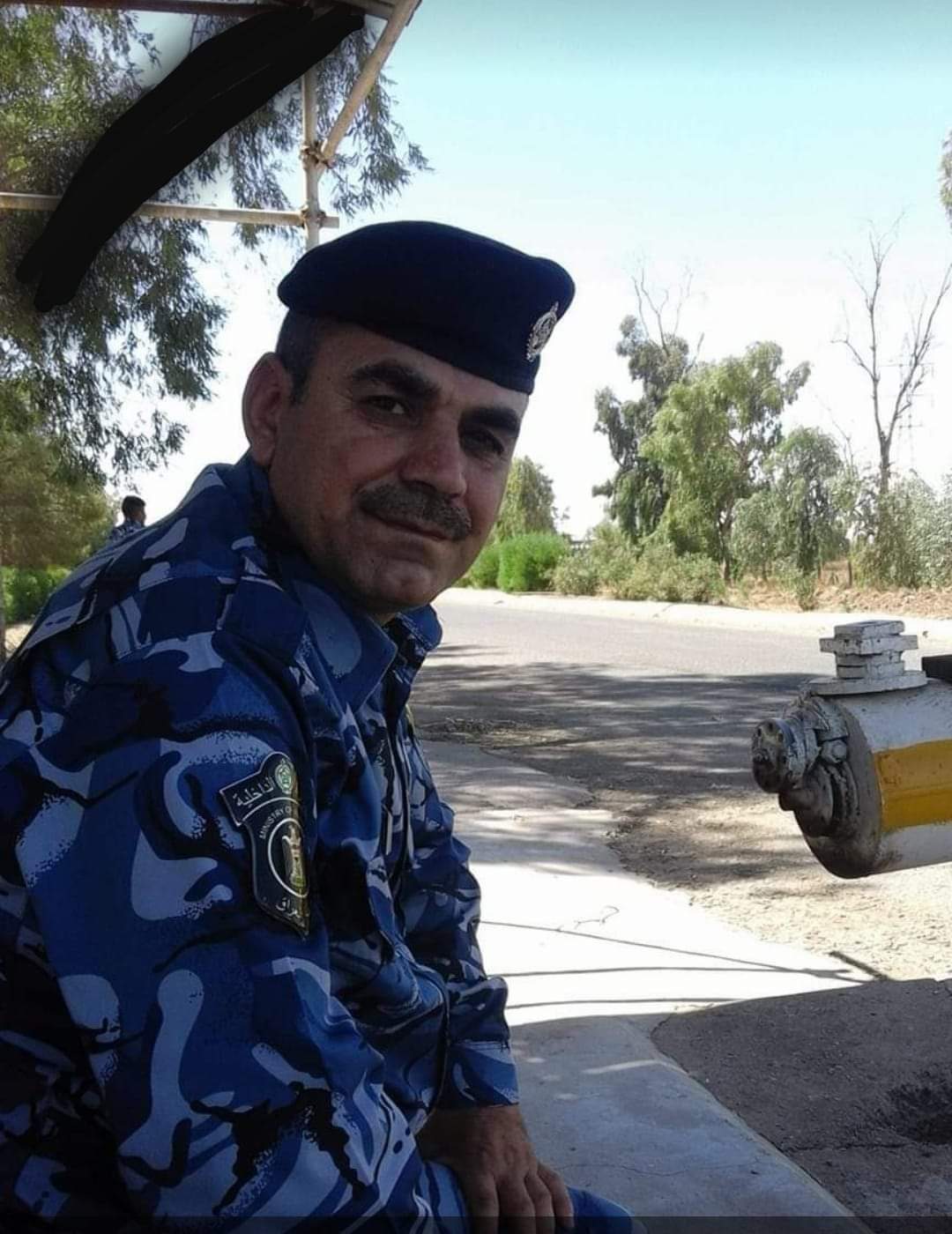 وێنه‌ی ئه‌و پۆلیسه‌ كورده‌ی له‌ ئاكامی په‌لاماره‌كه‌ی داعش شه‌هید بووه‌