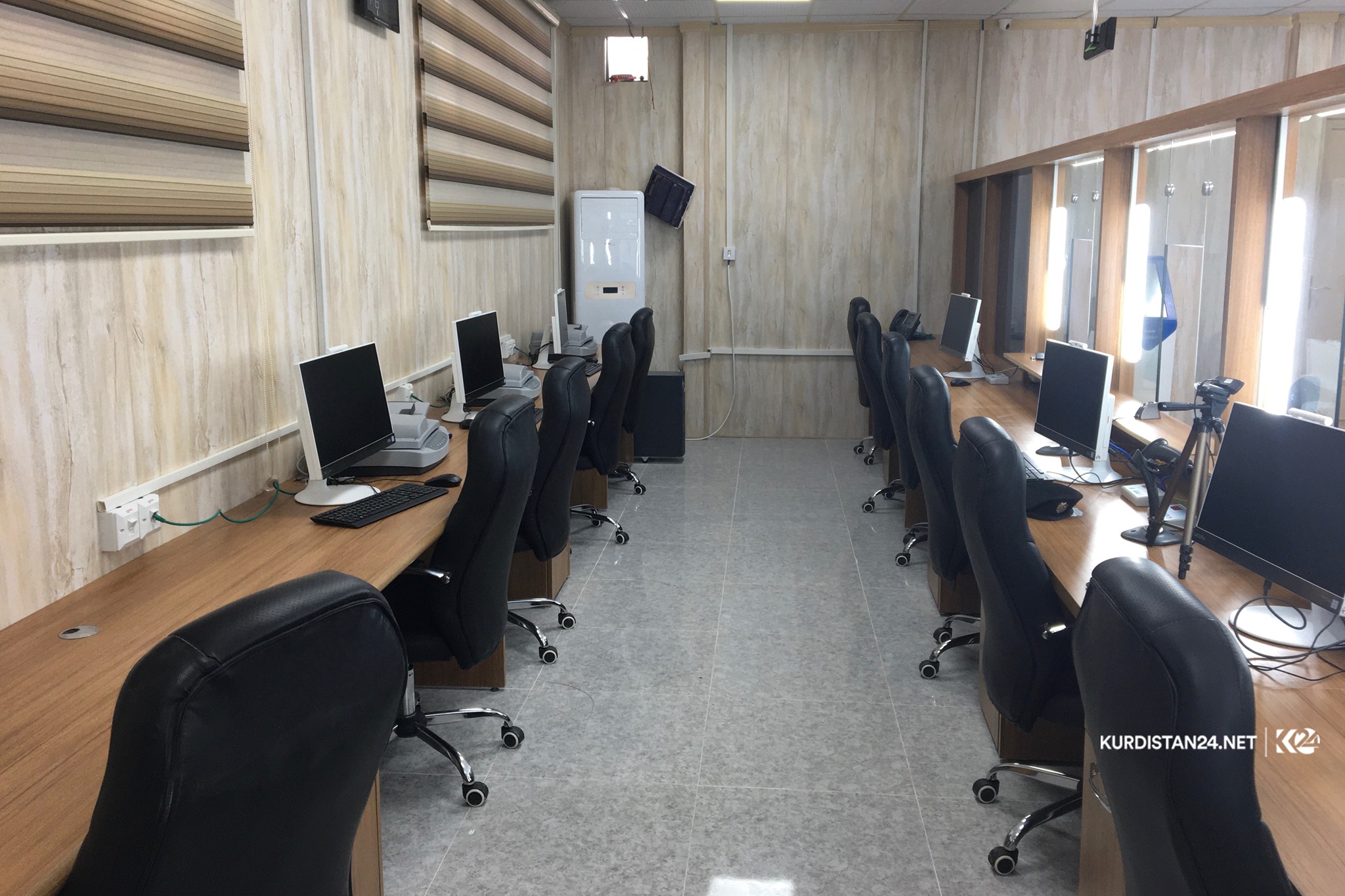 Residents can renew their passports and other documents at the new passport office in Zakho. (Photo: Kurdistan 24)