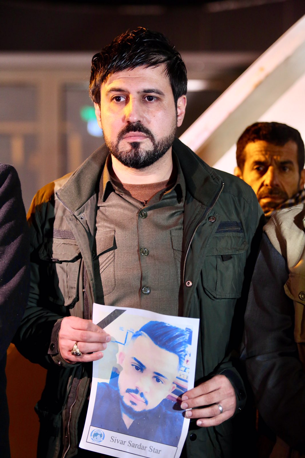 Grieving families in the Kurdistan Region's city of Sulaimani receive the bodies of five persons who recently died after a boat carrying them sank in the territorial waters between Greece and Italy, Jan. 25, 2020. (Photo: Kurdistan 24)