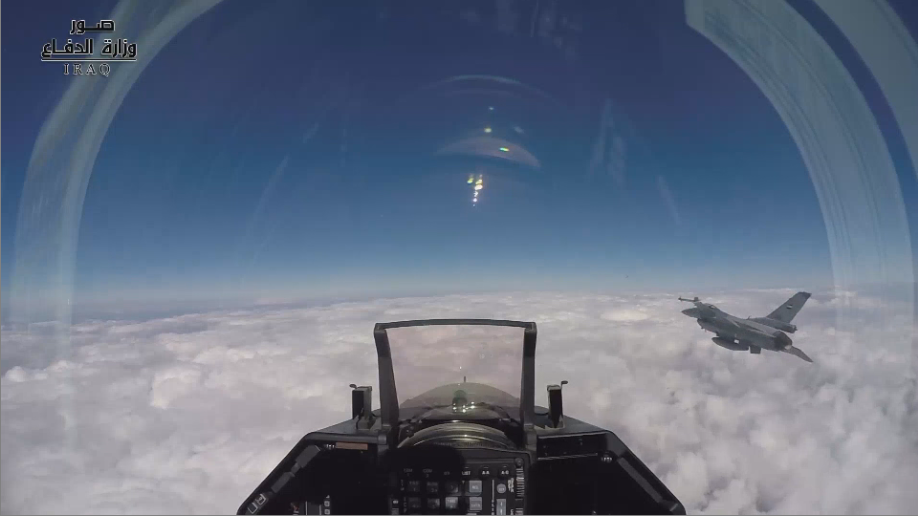 Firokeyên F16 ên Iraqê veşartgehên DAIŞê Hemrîn bordûman kirin 