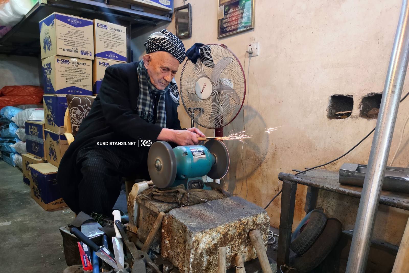 بازاڕی ئاسنگەرانی سلێمانی
