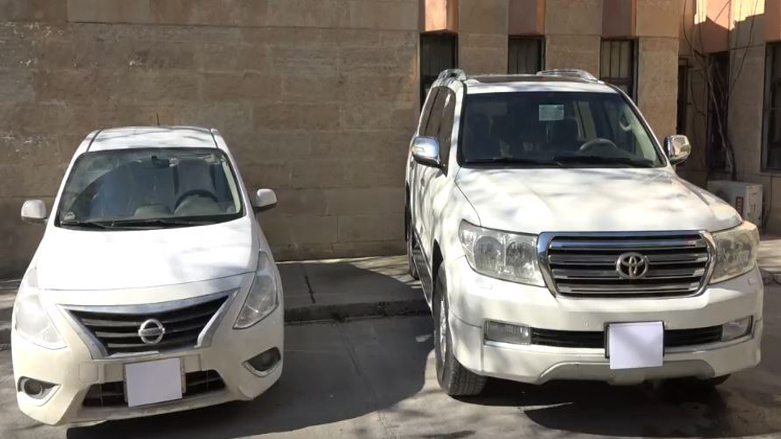 لە سلێمانی دوو كەس بە تۆمەتی دزینی ئۆتۆمبێل دەستگیر كران 