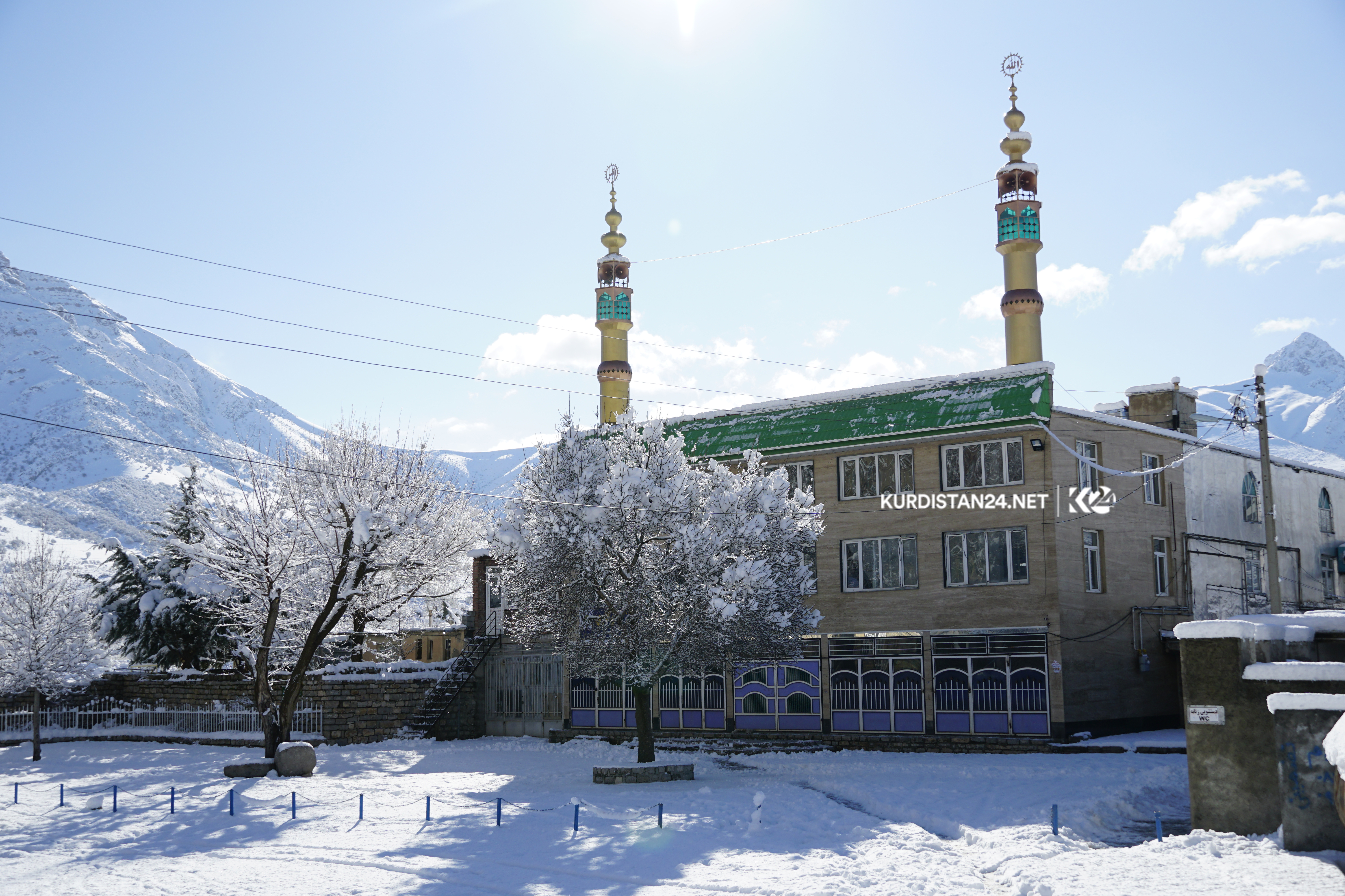 وەرزی زستان لە ئاوایی دزڵی ناوچەی هەورامان