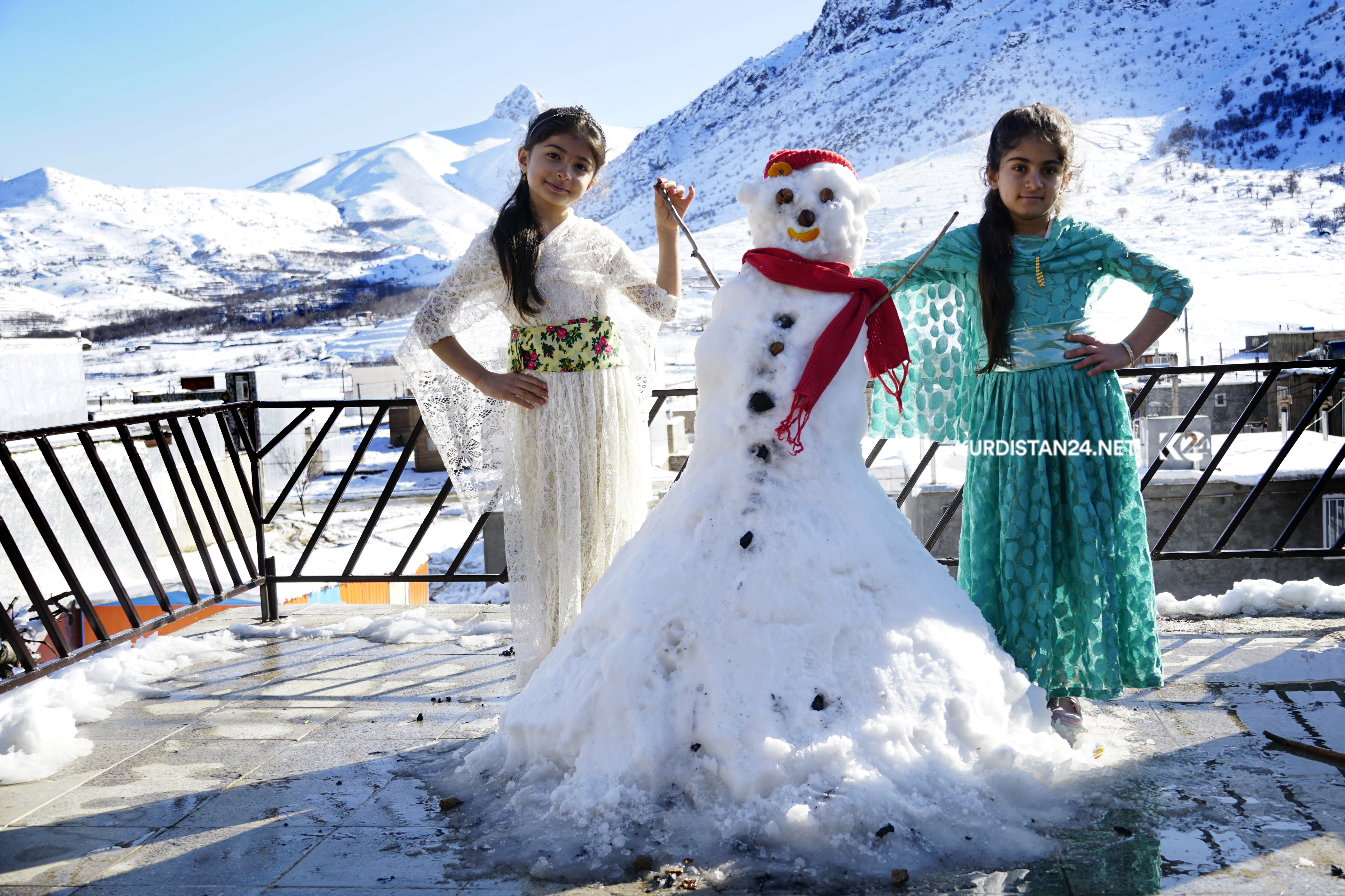 وەرزی زستان لە ئاوایی دزڵی ناوچەی هەورامان