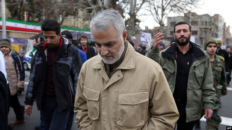 ئێران پرسەی قاسم سولەیمانی لە سلێمانی راگەیاند