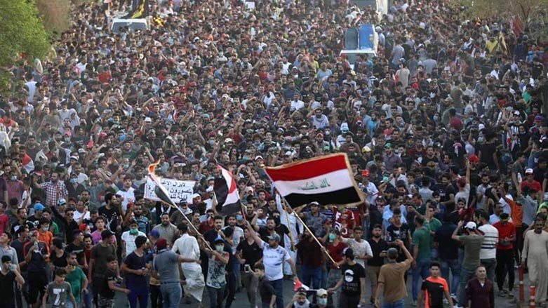 له‌ ماوه‌ی 24 كاتژمێری رابردوو 10 خۆپیشانده‌ر له‌ عێراق كوژراون