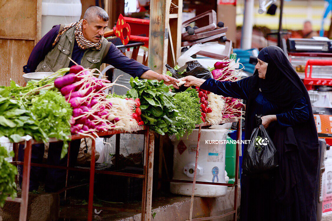 چەند دیمەنێكی بازاڕی كفری 