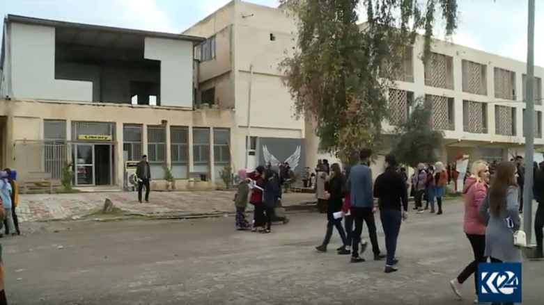 قوتابیان لە کۆنی باڵەخانەی کۆلێژەكان نیگەرانن 