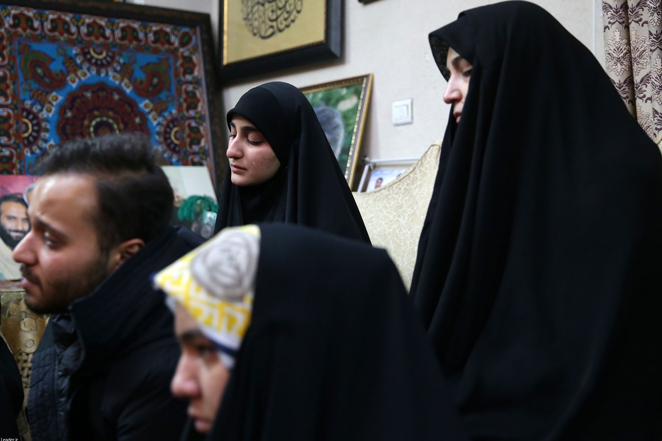 زه‌ینه‌بی كچی قاسم سوله‌یمانی و محه‌مه‌د ڕه‌زای كوڕی 