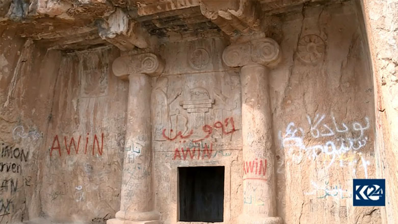شوێنه‌وارێكی پارێزگای سلێمانی ده‌شێوێندرێت