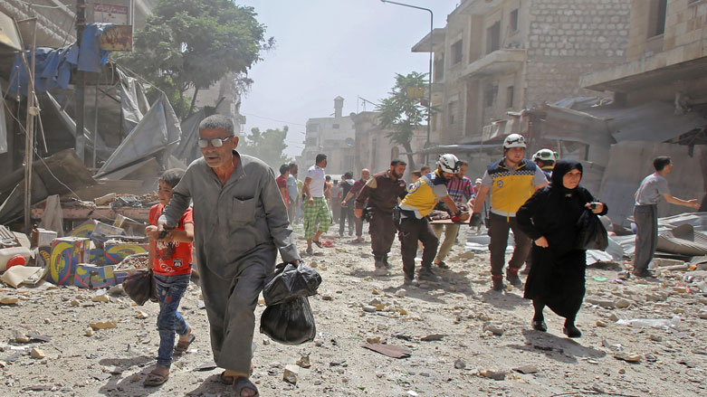 Li Idlibê di mehekê de 571 sivîl bûne qurbanî