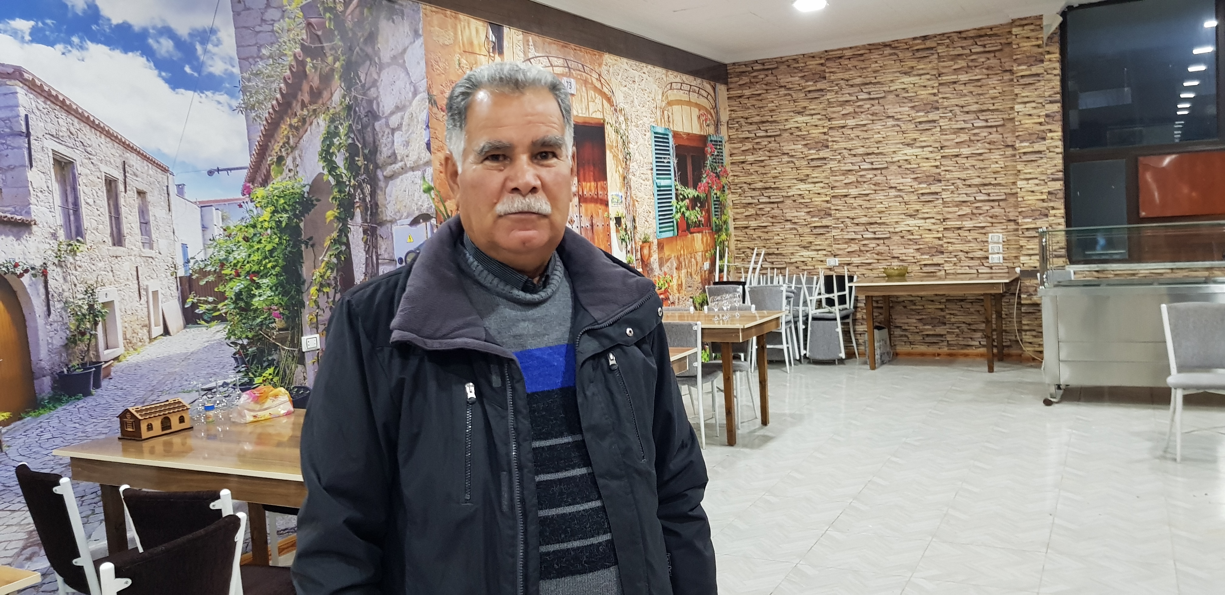 Ismet Sheikh Hassan, head of the Kobani Military Council, during an interview with Kurdistan 24 in Kobani, Dec. 10, 2019. (Photo: Kurdistan 24/Wladimir van Wilgenburg)