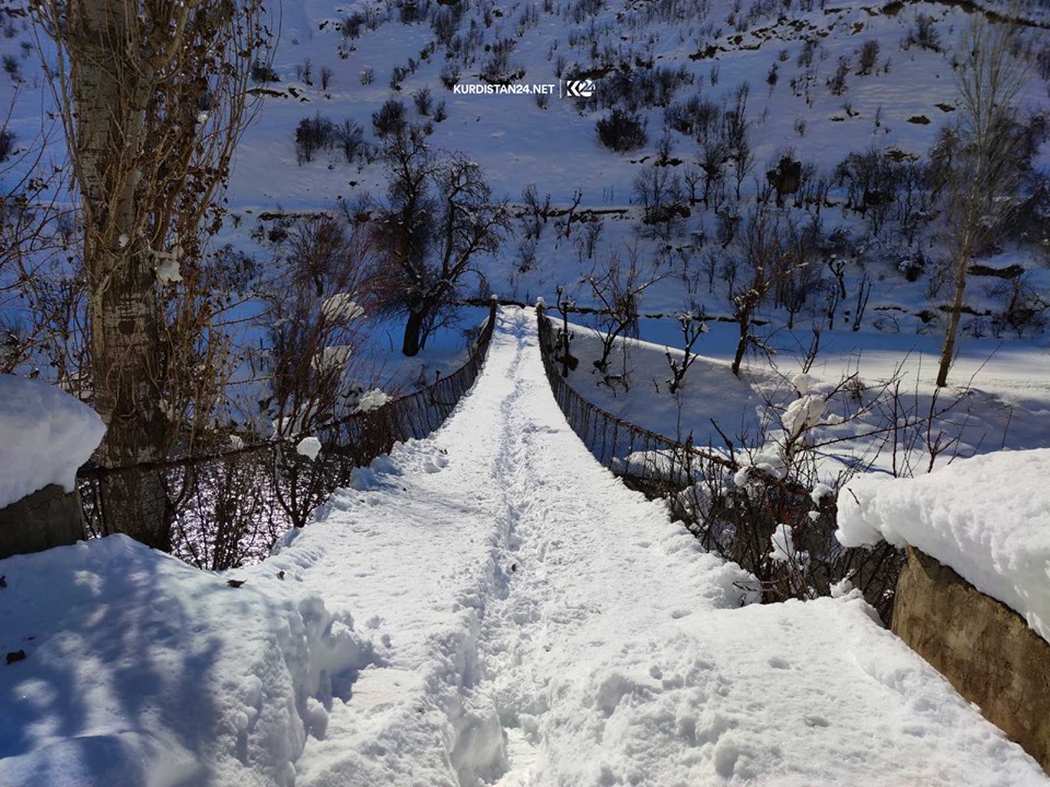 بە وێنە.. پردێكی جۆلەمێرگی كۆن