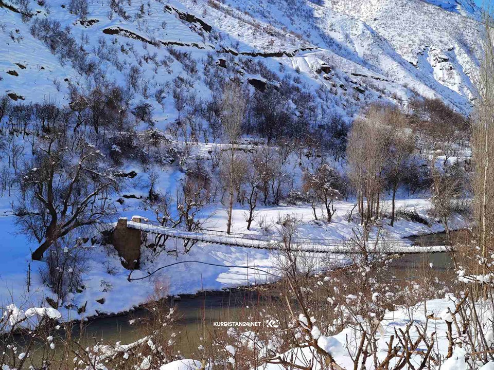 بە وێنە.. پردێكی جۆلەمێرگی كۆن