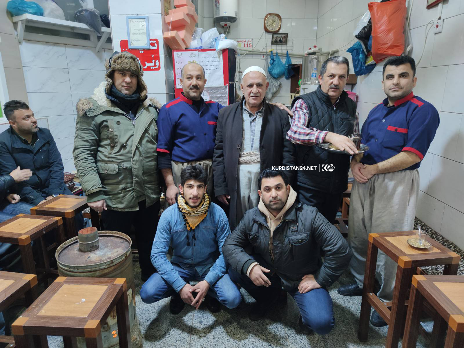 PHOTOS: Tea shop in Kurdistan Region&rsquo;s Sulaimani dates back nearly five decades 